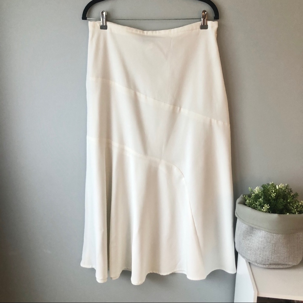 La Vita l Long White Skirt l 10
